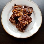 Brownies på tallerken