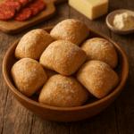 ciabattaboller, ægte italienske ciabattaboller, opskrift på ciabatta, hjemmelavede ciabattaboller, sprøde ciabattaboller