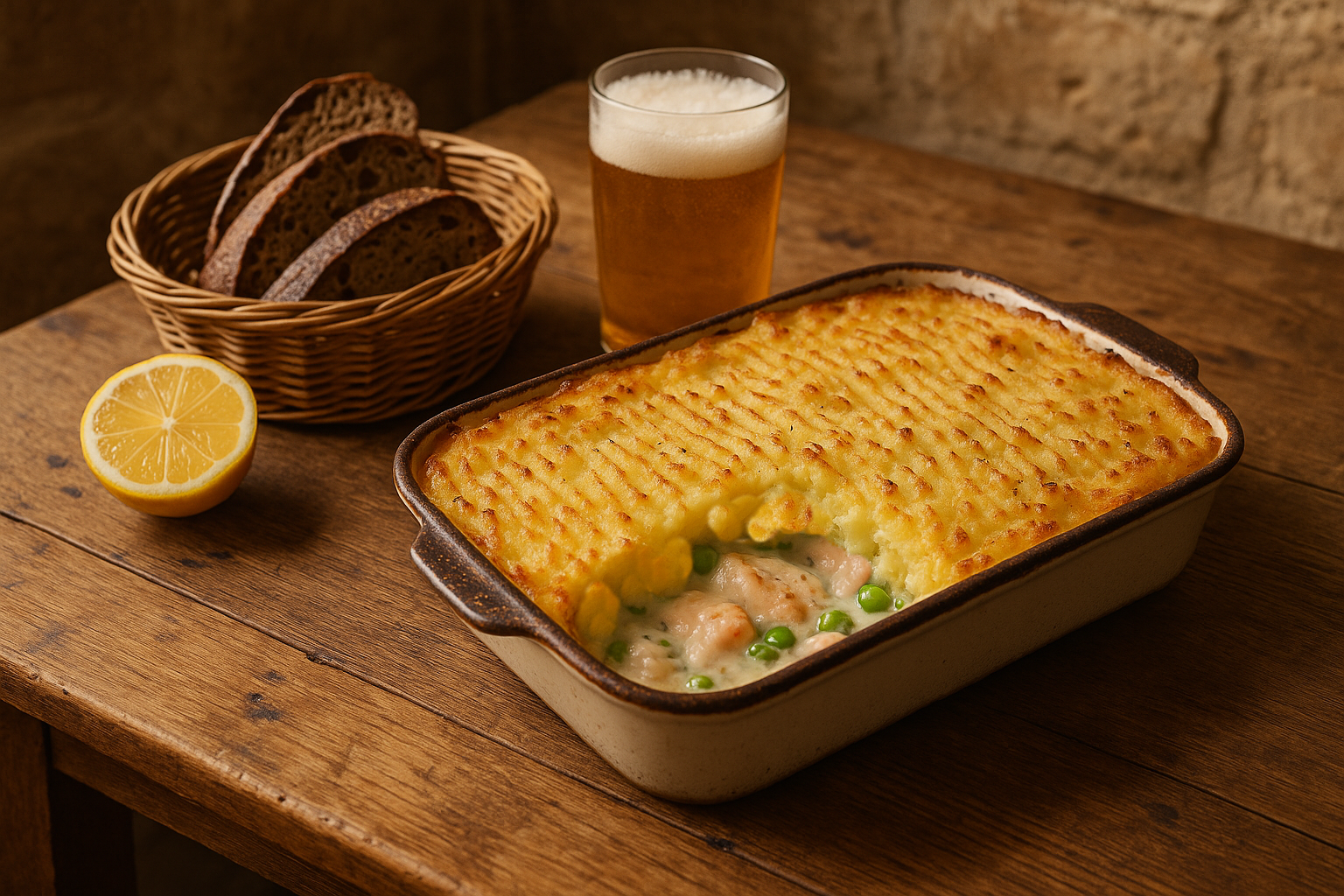 Klassisk britisk Fish Pie