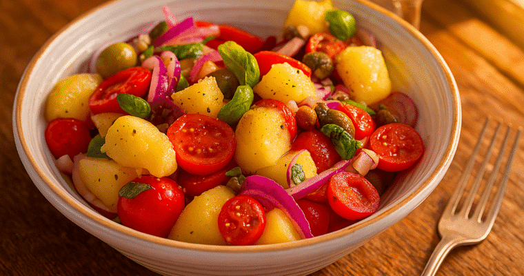 Siciliansk kartoffelsalat