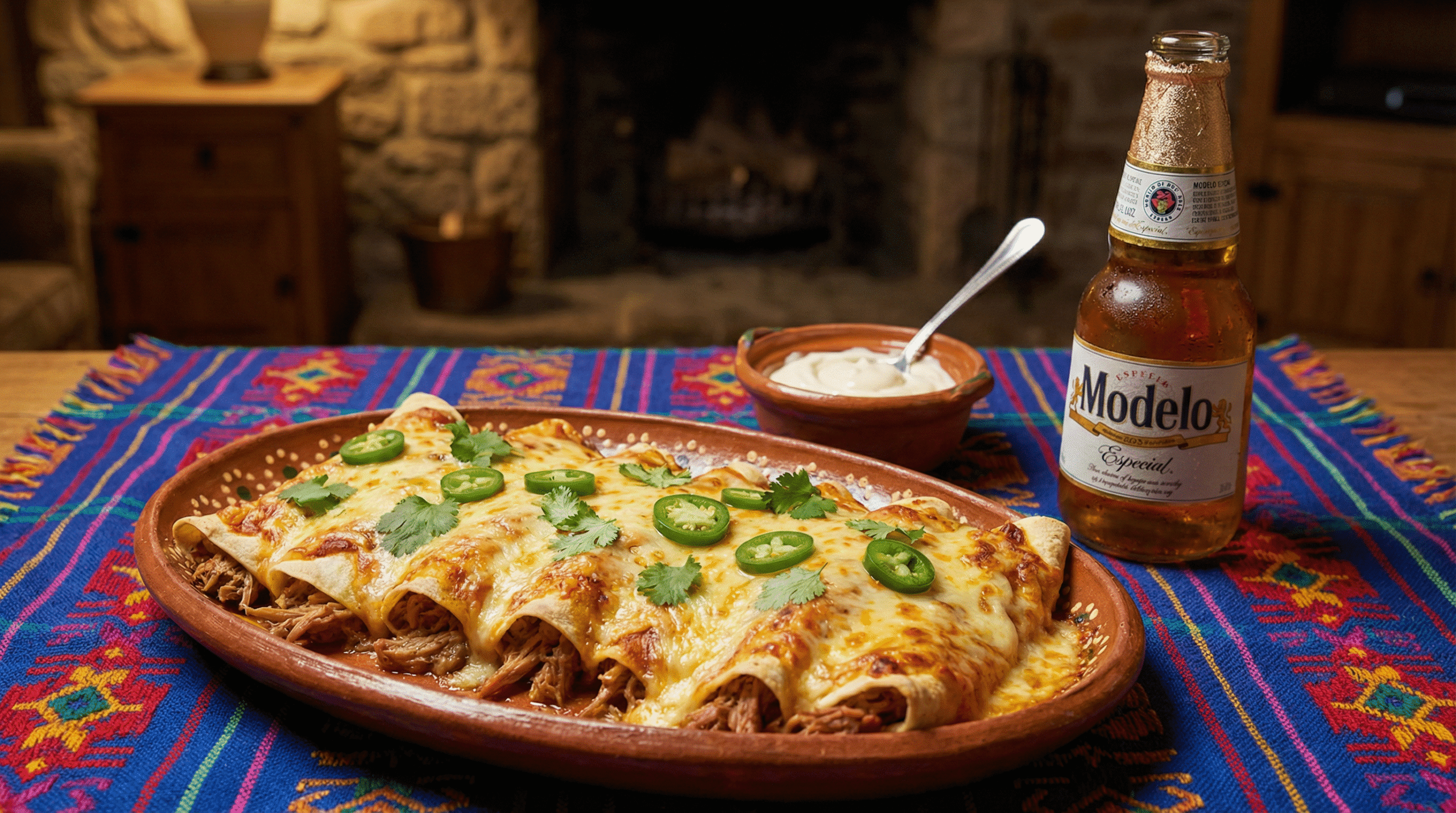 Pulled Pork Enchiladas