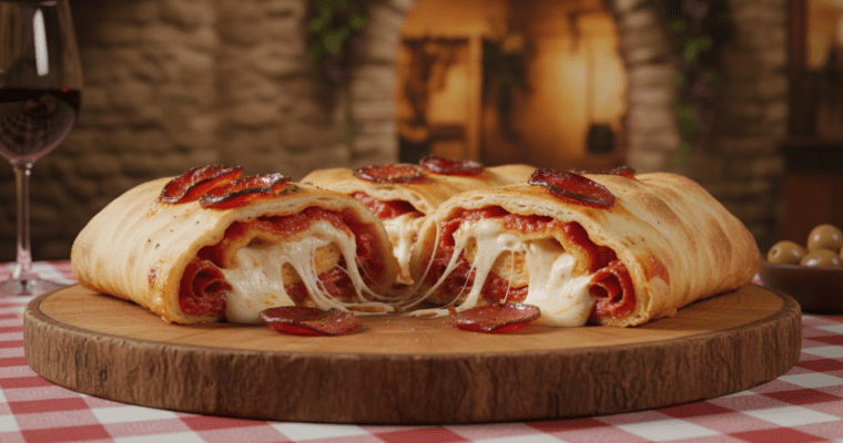 Stromboli – fyldt italiensk brød