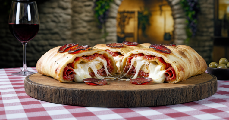 Stromboli – fyldt italiensk brød